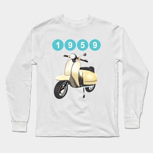 1959 Scooter Long Sleeve T-Shirt